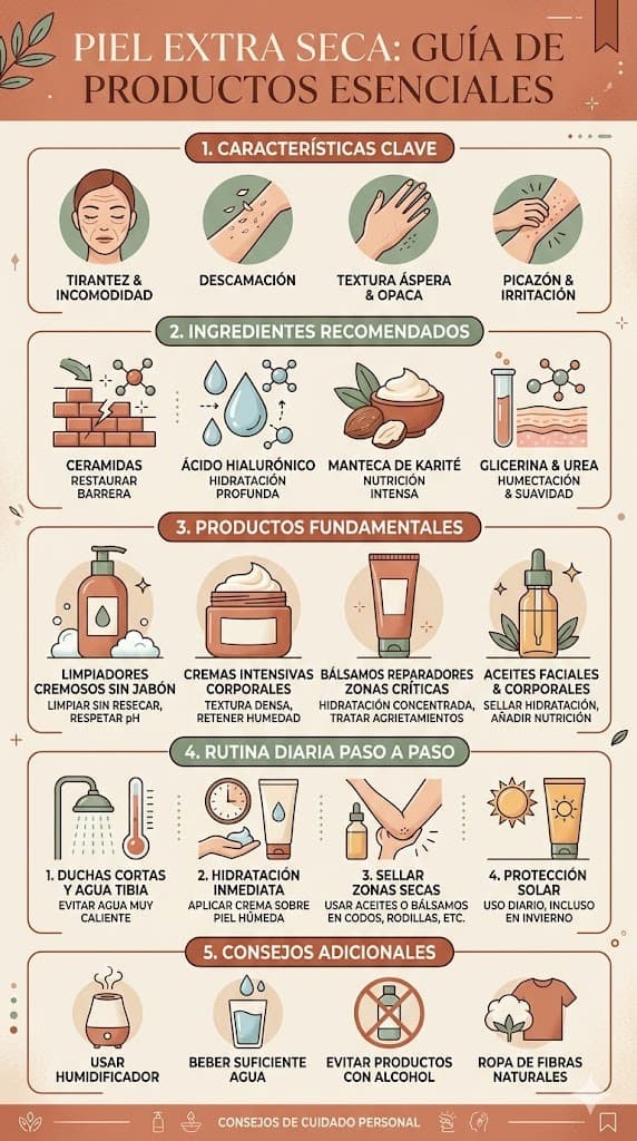 Productos para piel extra seca en pies y talones: como la urea y cremas concentradas reparan grietas segun su concentracion