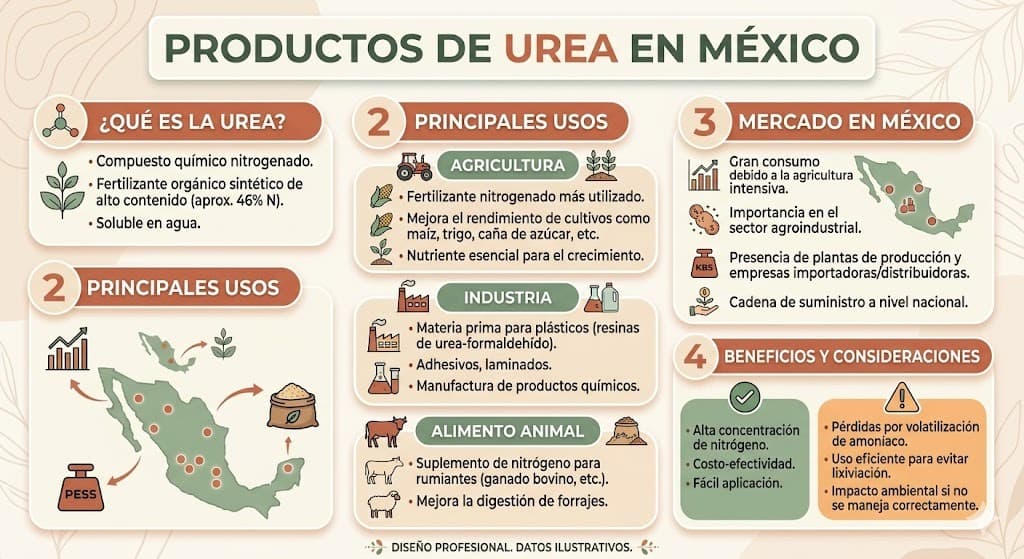 Productos con urea disponibles en Mexico: porcentajes, precios y mejor uso segun zona del cuerpo